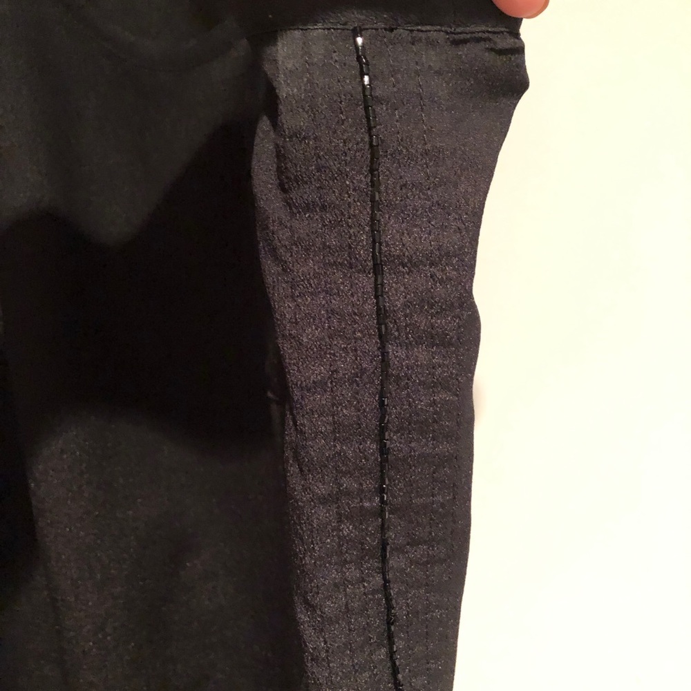 Black Chiffon Racerback Tank - Picture 5 of 6